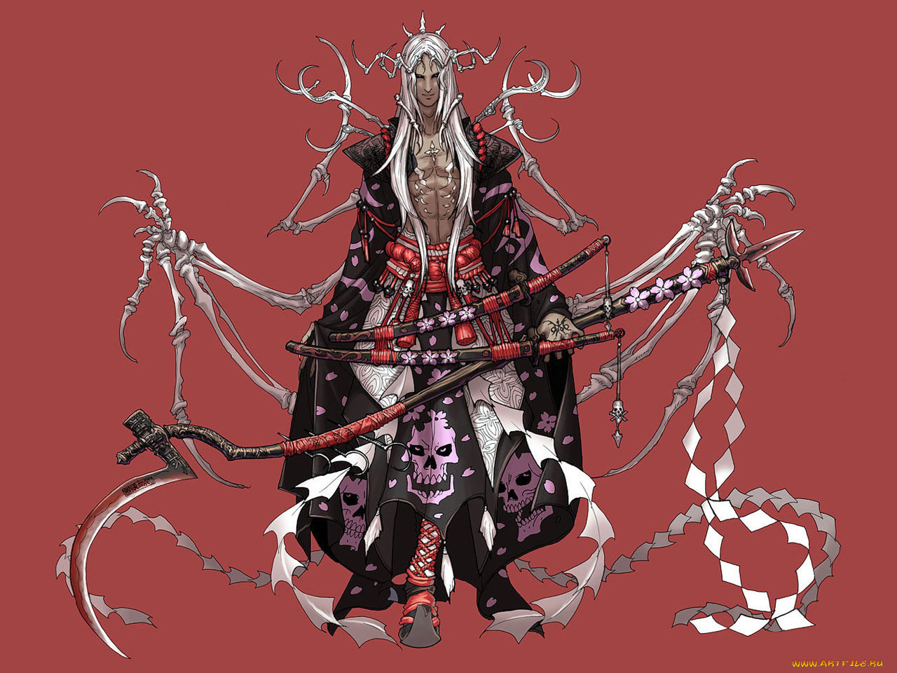 , weapon, blood, technology